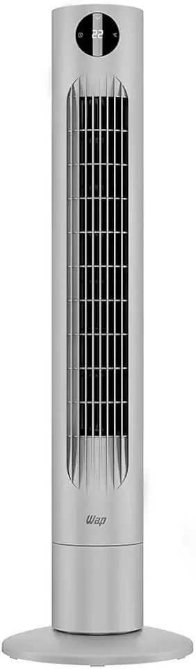 WAP Ventilador Torre WAP AIR BREEZE DIGITAL Silencioso Com Touch Screen, Timer de 12h e Oscilação 60° 127v
