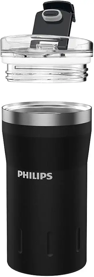 Philips Copo Termico com Tampa quente/frio AWP2654BK Preto