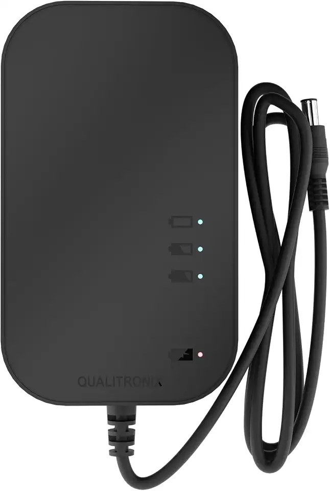Mini Nobreak Qualitronix QNB02P Bivolt – 2500mAh, 2 Saídas P4, 9-12V para Roteadores, Modem, CFTV e Fechaduras Eletrônicas