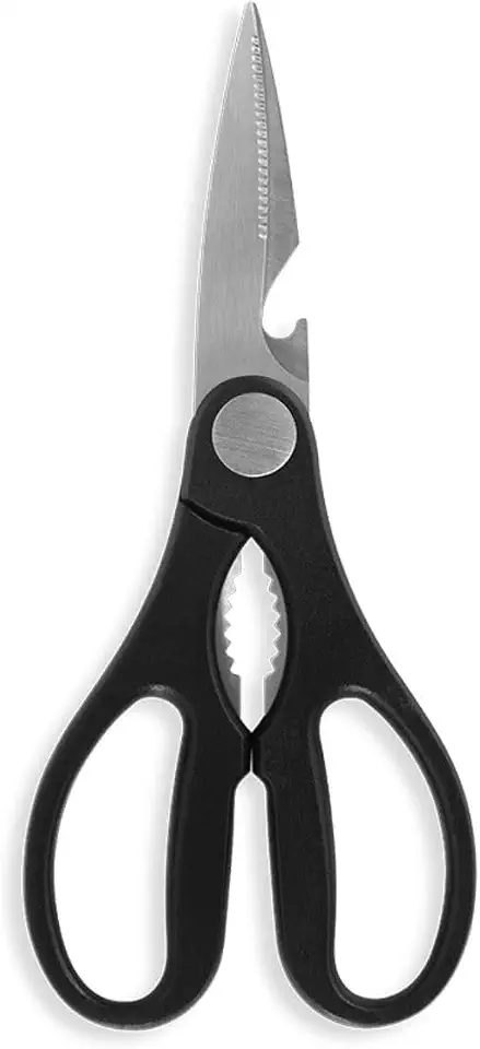 Tesoura para Cozinha 8” 20 cm Brinox Preto