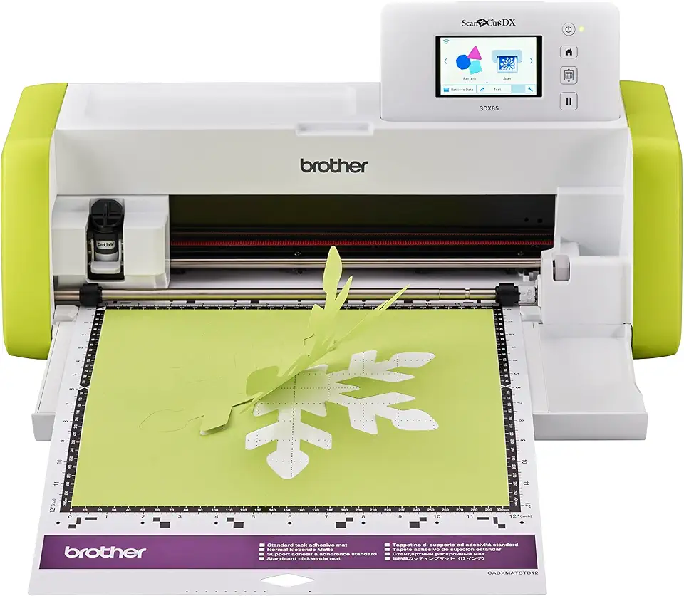Máquina p/Recorte Brother de papéis e tecidos 110V SDX85