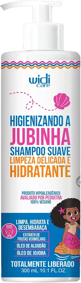 Widi Care Shampoo Higienizando a Jubinha Limpeza Delicada e Hidratante 300ml
