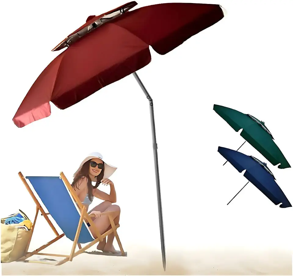 Guarda-sol Para Churrasco Praia Articulado 2,40