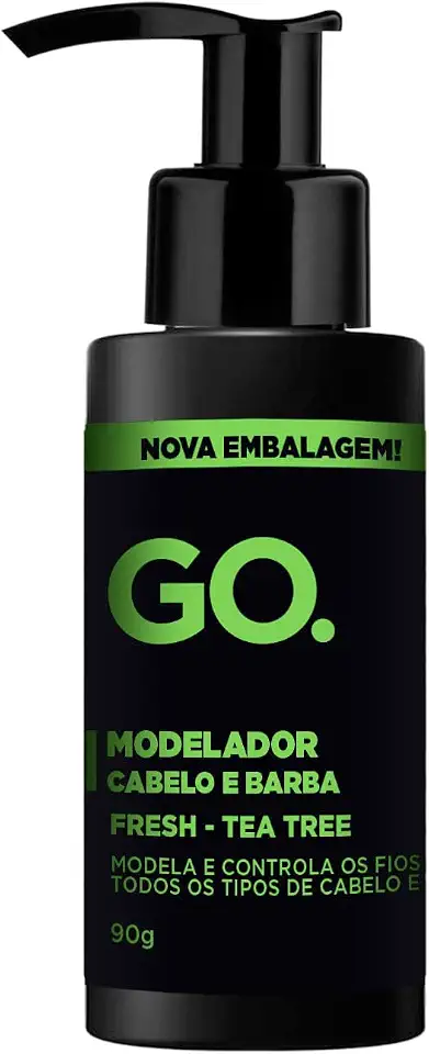 GO. Man Go Balm Modelador Para Barba Tea Tree 90G Gocqo