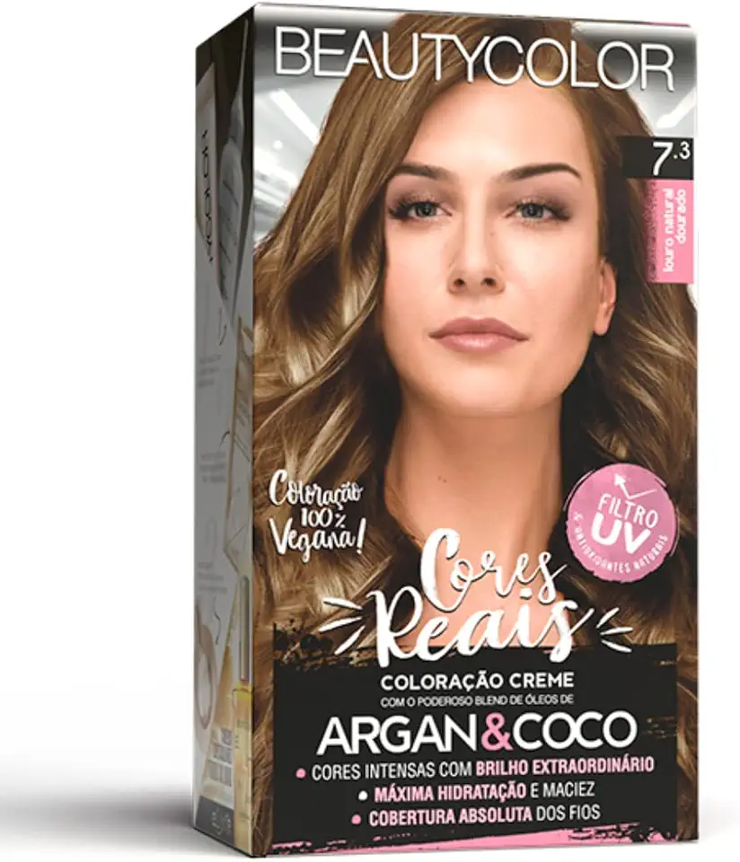 Coloração Kit BEAUTYCOLOR - 7.3 Louro Natural Dourado