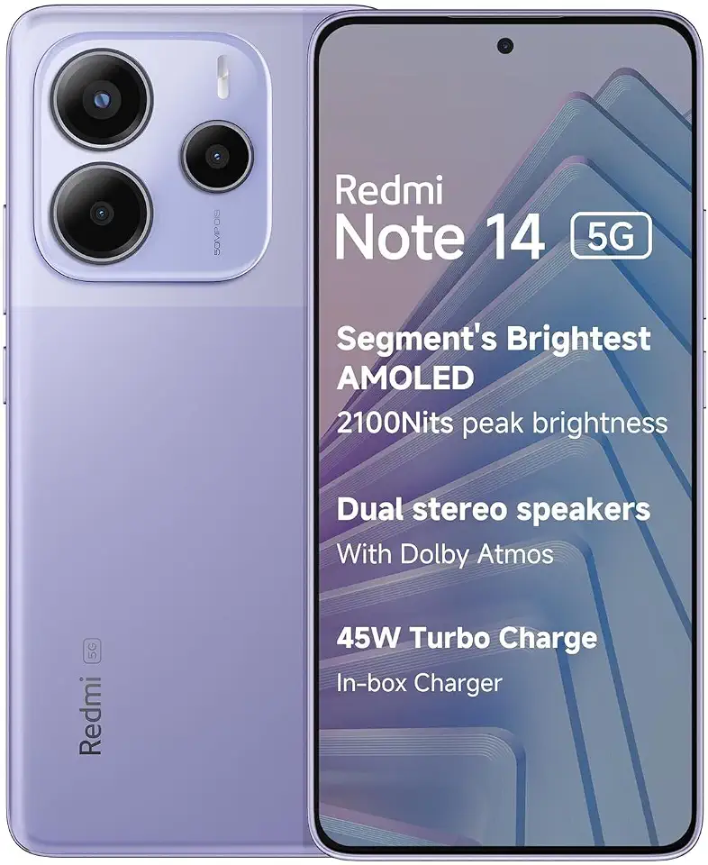 Smartphone Xiaomi Redmi Note 14 5G NFC Violeta Lavanda 8GB RAM 256GB ROM