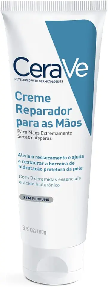 CeraVe, Creme Reparador para Mãos, com Ácido Hialurônico, 100ml