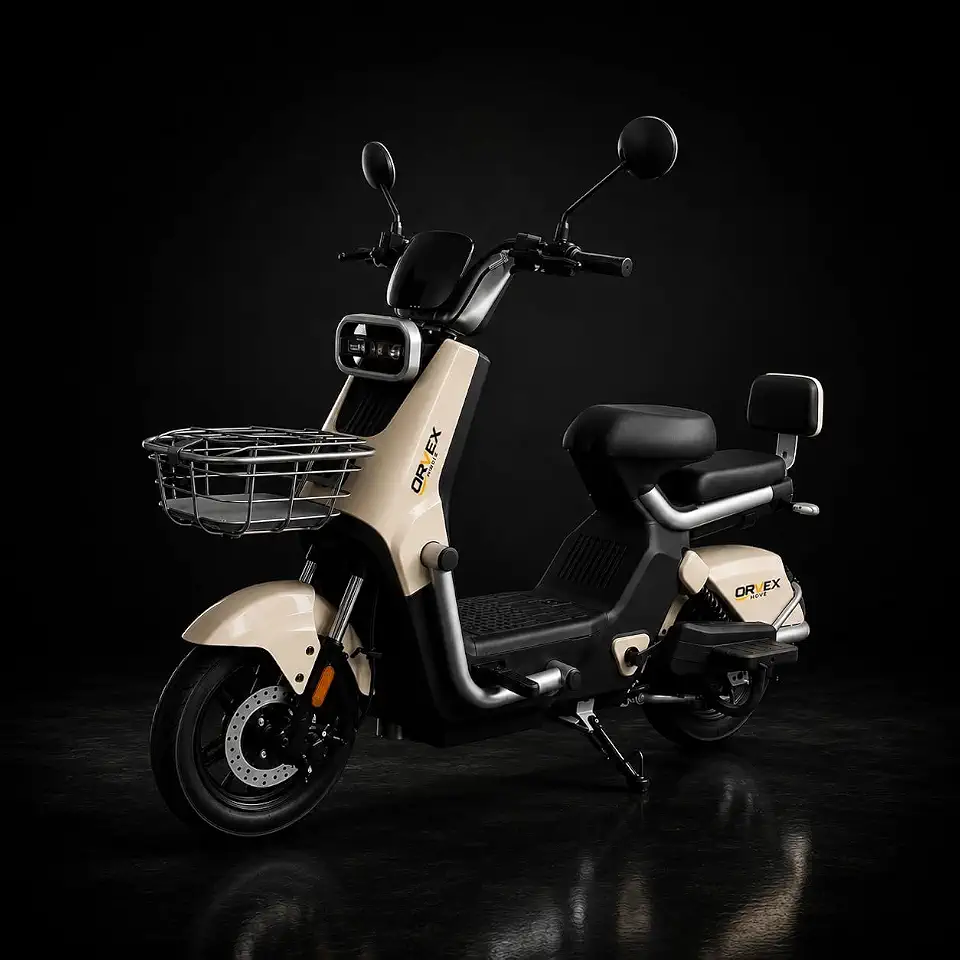 V70 Moto Scooter Elétrica 1000W 60V | Bateria 24Ah, Potência Superior, Uso Urbano