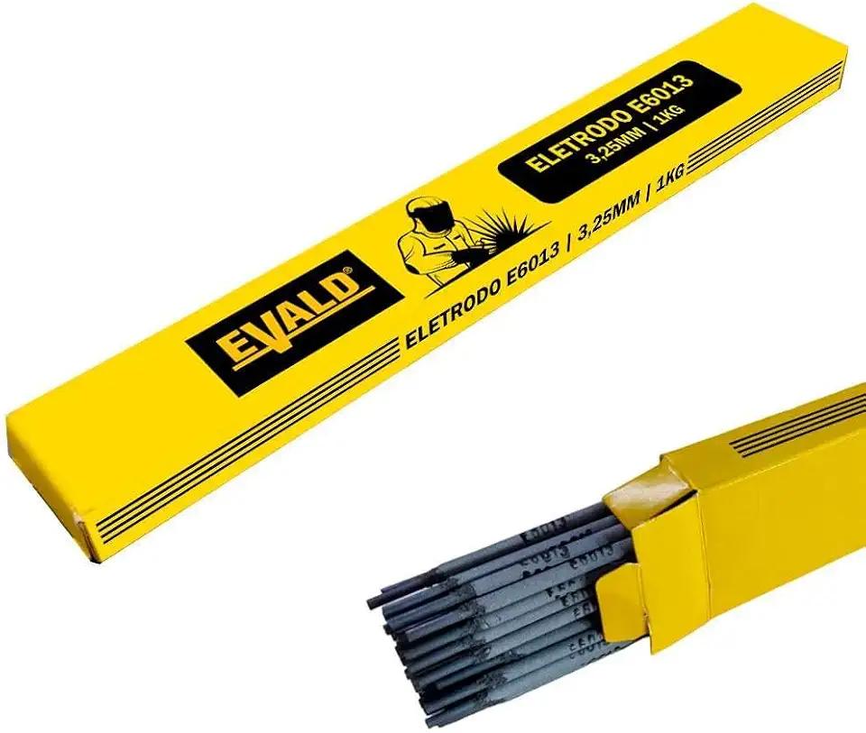 Eletrodo para Solda E6013 3,25mm Caixa 1 Kg Evald