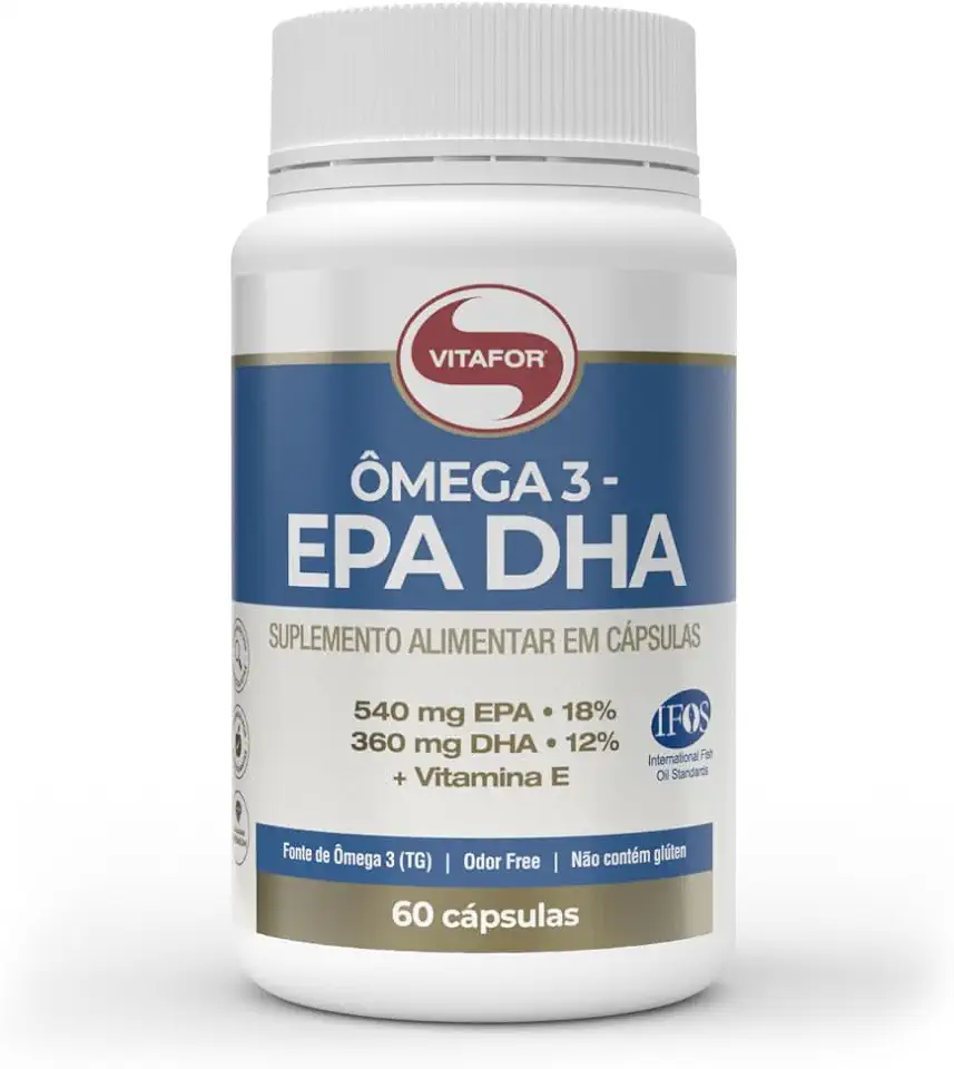 Ômega 3 EPA DHA Vitafort 60 Cápsulas