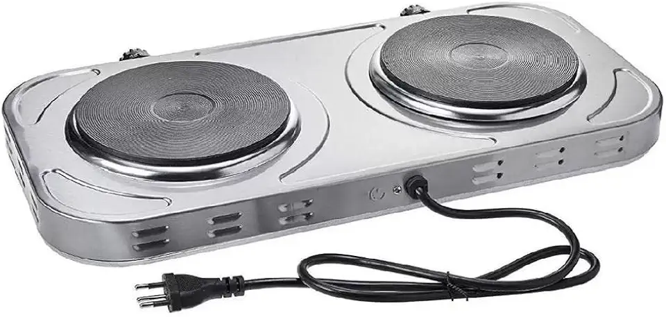 Agratto 4918 - Fogão Eletrico de Mesa, 220V, 2000W, Inox