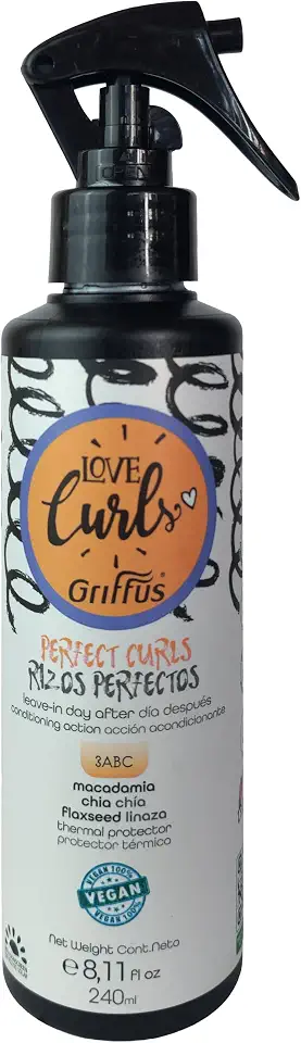 Griffus Leave-In Perfeitos Amo Cachos Cosméticos 240 Ml