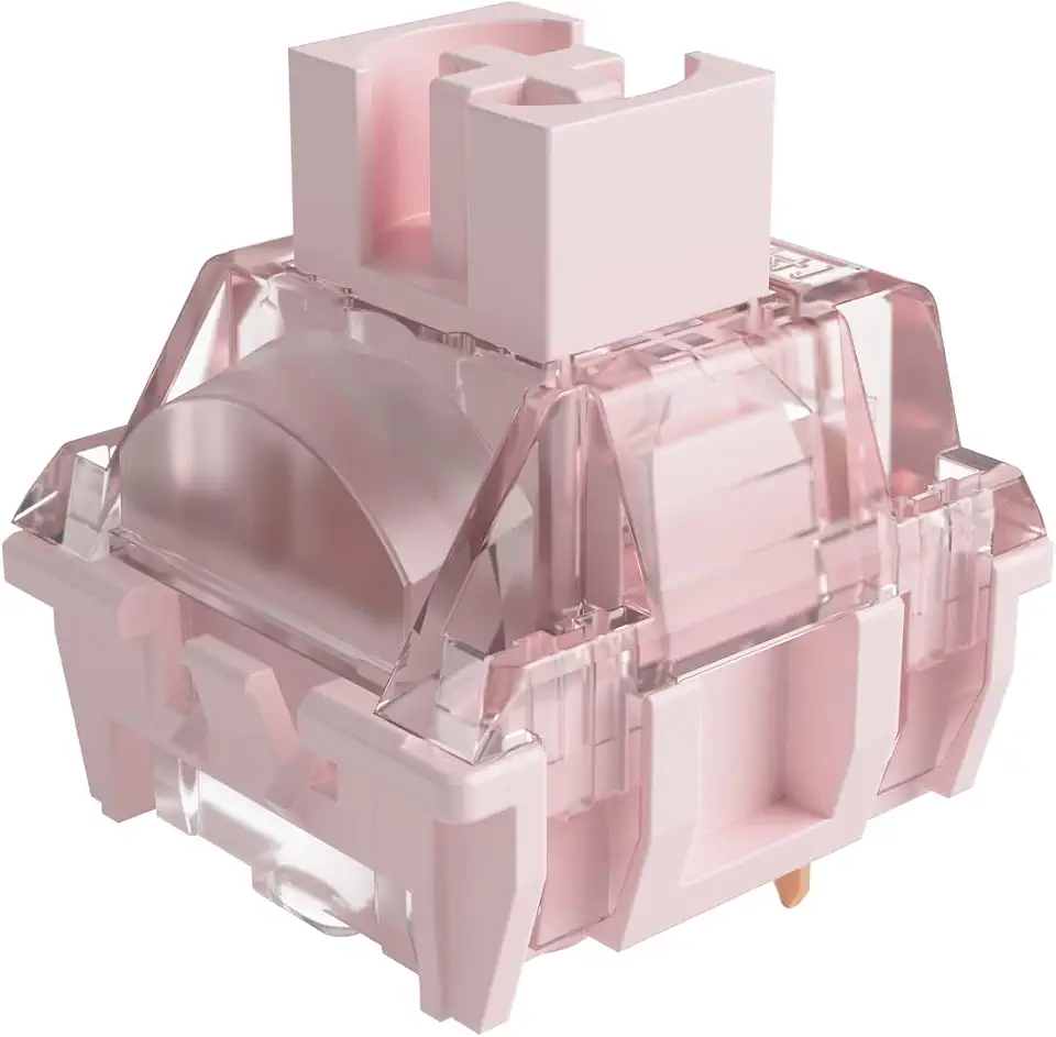 SWITCH PARA TECLADO MECANICO LINEAR KIT COM 10 MODELO AKKO X TTC PRINCESS
