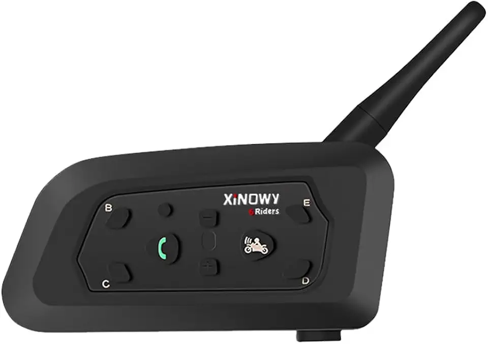 Intercomunicador Moto V6 Pro Xinowy Capacete Intercomunicador