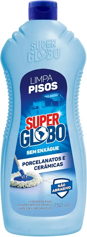 Limpa Pisos Super Globo Porcelanato/Cerâmicas 750ml