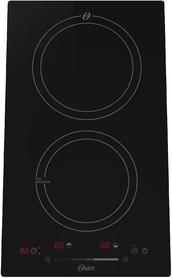 Cooktop de Indução 2 Bocas Oster Touch Screen 2 em 1-127V