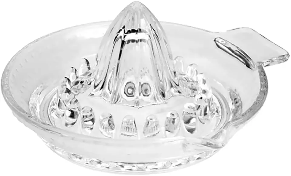 LYOR - Espremedor de Frutas em Cristal 14cm x 13,5cm x 7cm