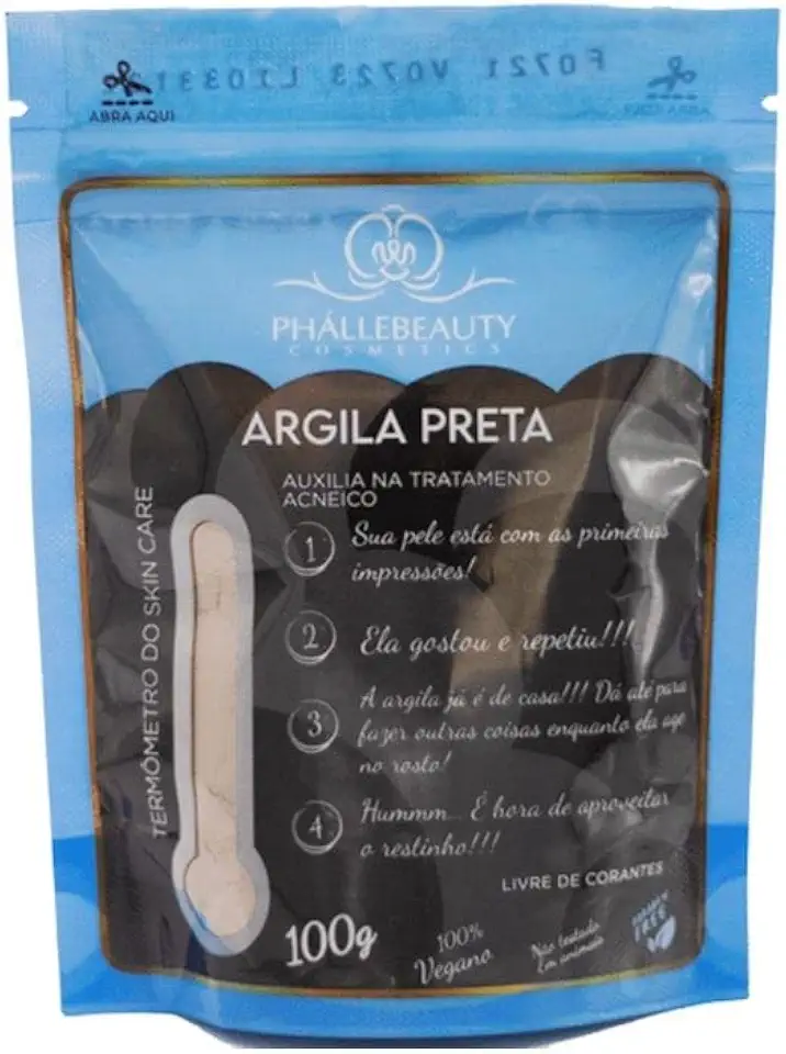 Phallebeauty Argila Preta 100G