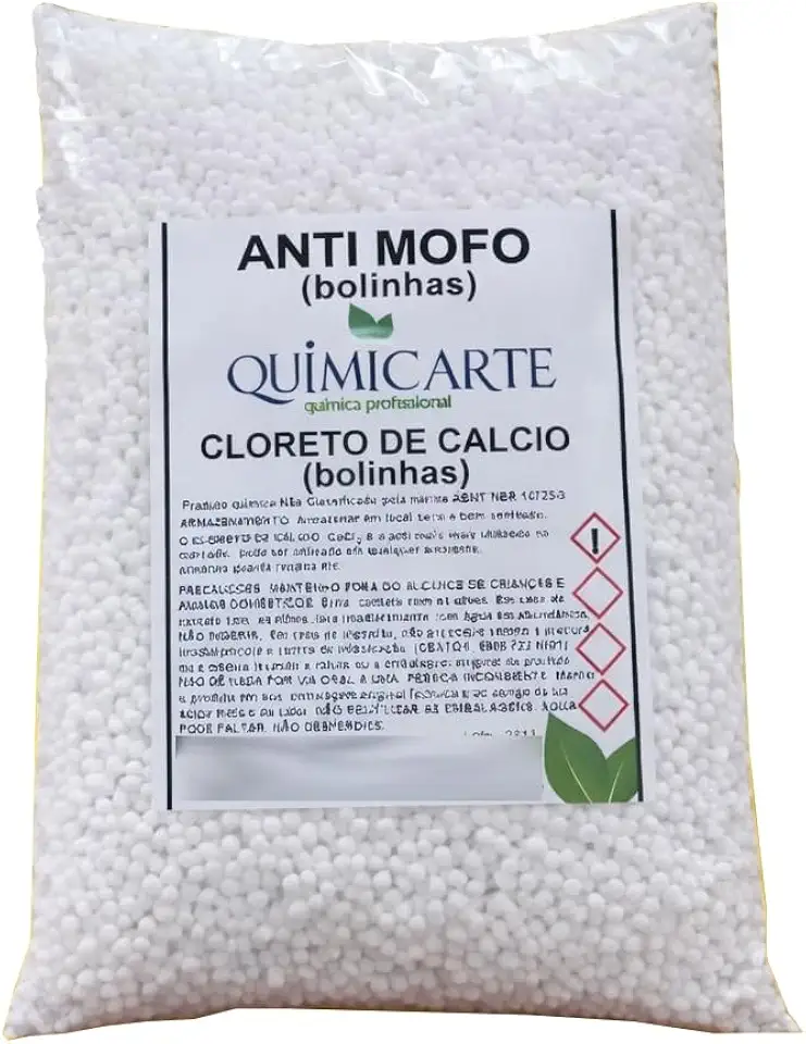 Cloreto De Cálcio 1kg - Anti Mofo - Original