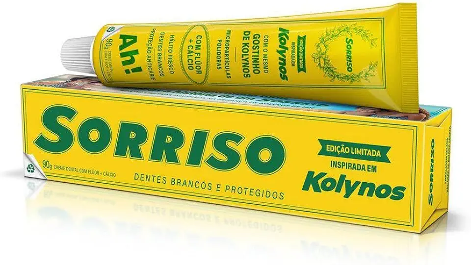 Sorriso Creme Dental Edição Limitada Kolynos 90g