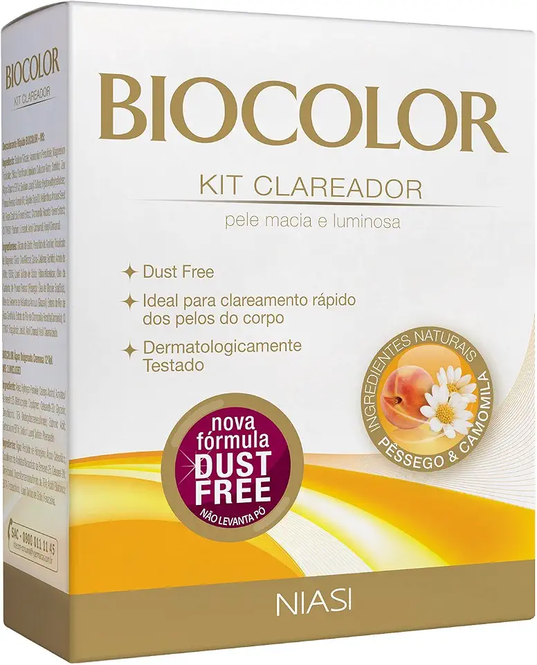 Biocolor Kit Clareador Pêssego E Camomila