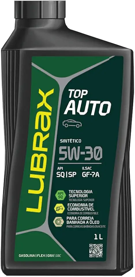 Oleo De Motor Lubrax Valora 5w30 Api Sn 1l