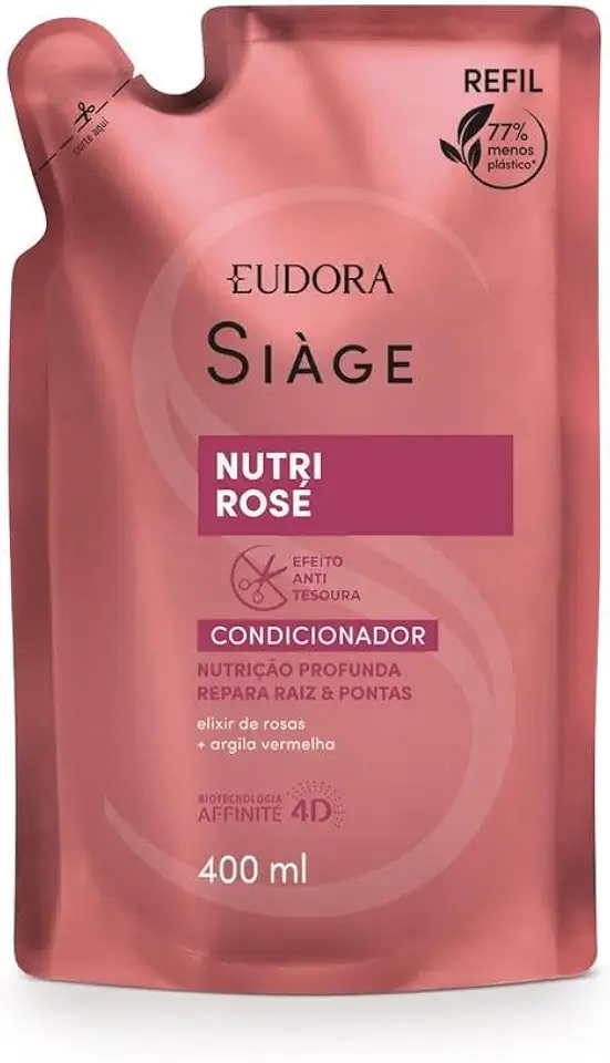 Eudora Refil Siàge Nutri Rosé Condicionador 400ml