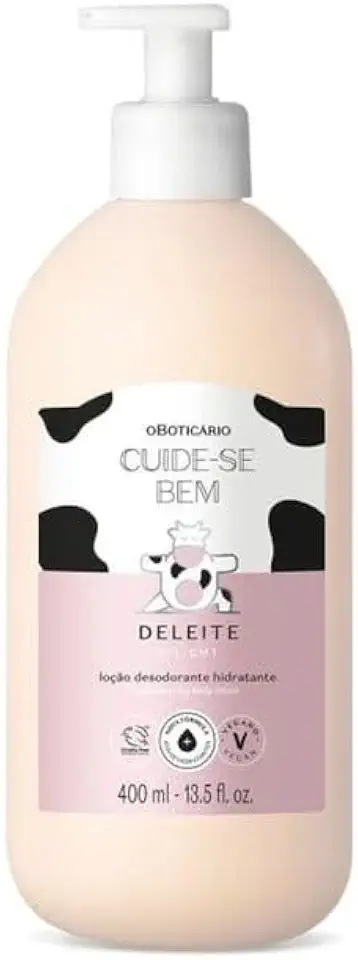 O BOTICARIO CUIDE-SE BEM DELEITE HIDRATANTE CORPORAL 400ml