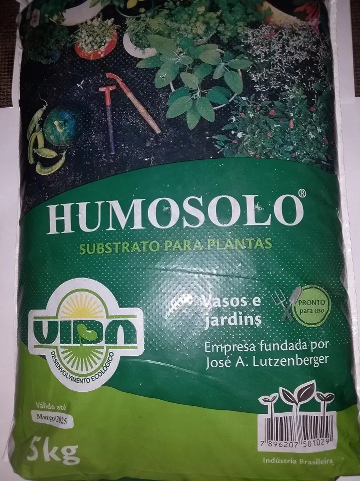 Humosolo Substrato para Plantas e jardins 5 kg