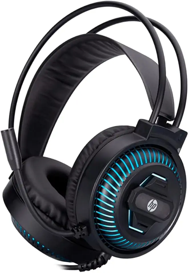 Headset Gamer Hp, Conexão Única Em Usb - Dhe-8001u Preto