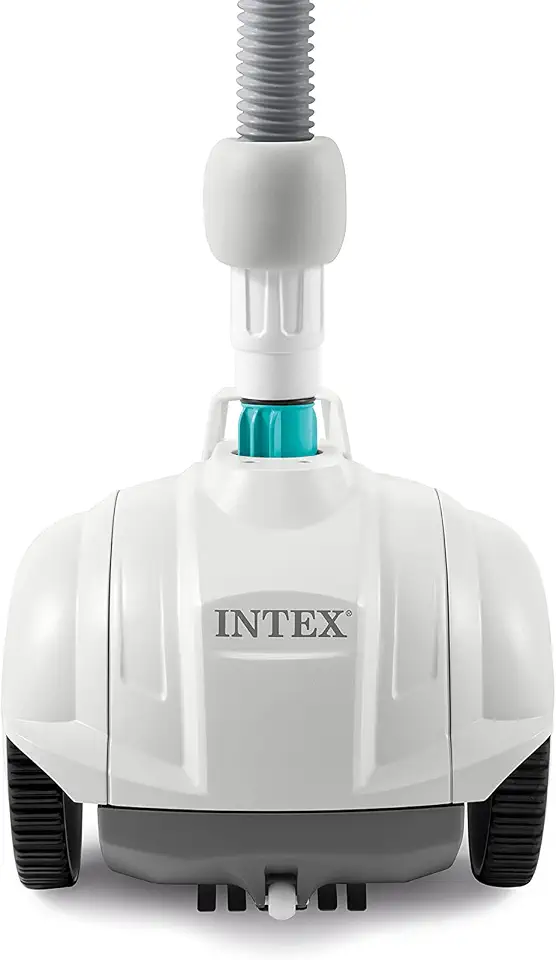 Intex aspirador de pó vertical de piscina automático, funcionamento por sucção, ZX50, Branco