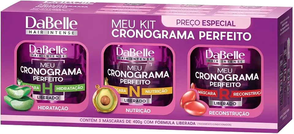 Duty - Masc Dabelle 400Gr Meu Cronograma Perfeito C/3