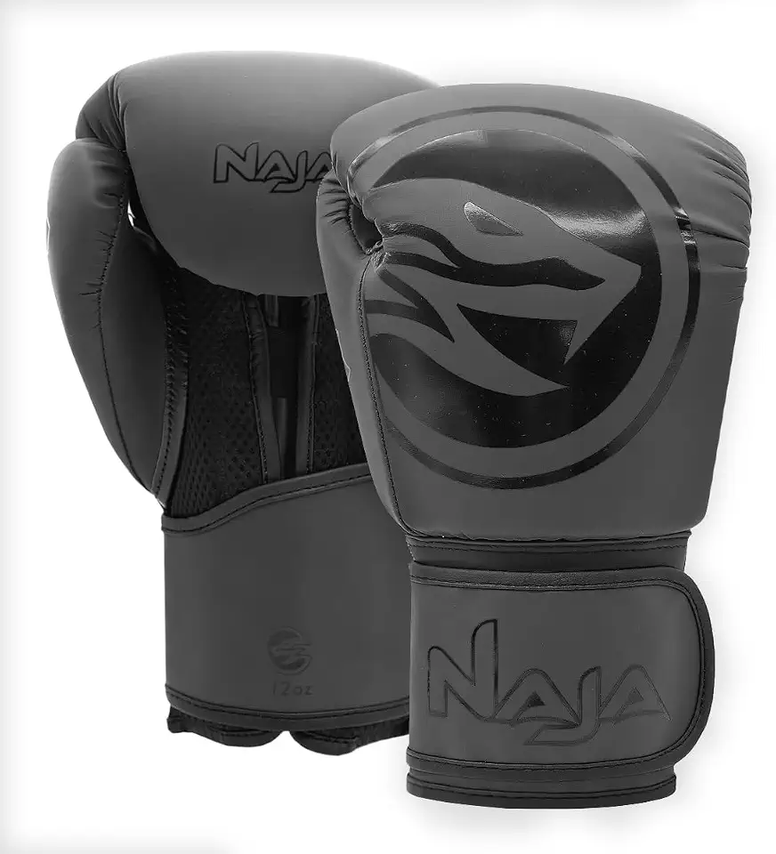 Luva Boxe Muay Thai Kickbox Naja Viper Profissional Sparring Para treinos Profissonais