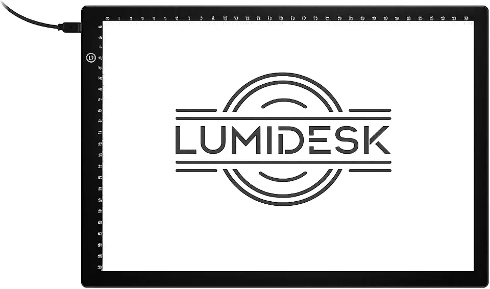 Mesa Led A4 3 Níveis de Iluminação Luz Transposição Desenho Profissional