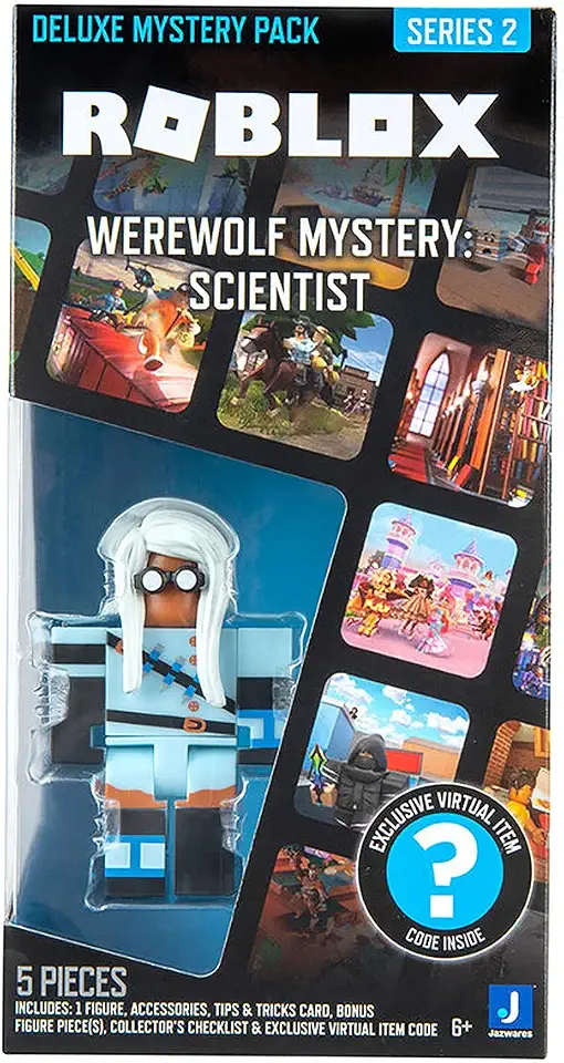 Roblox - Boneco Deluxe de 7cm - Werewolf Mystery: Scientist