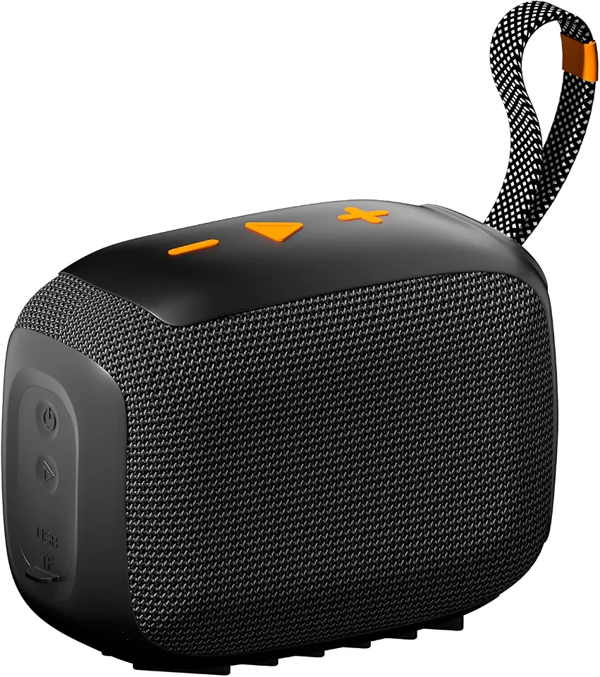 Caixa de Som, inava, Go-4, Bluetooth, Portátil,12h de reprodução, À Prova D'água IP67, TWS/FM/USB/TF(preto)