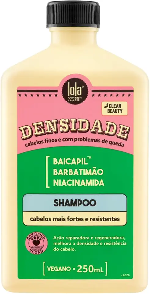 Densidade Shampoo 250ml , Lola Cosmetics
