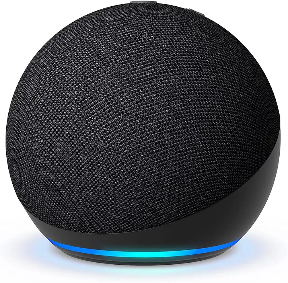 Echo Dot (Geração mais recente) | Smart speaker com Alexa, som vibrante e potente, Wi-Fi e Bluetooth | Cor Preta