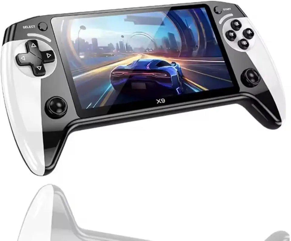 Console Portátil X9, Mais de 10.000 Jogos Retrô, Tela de 5.5 Polegadas