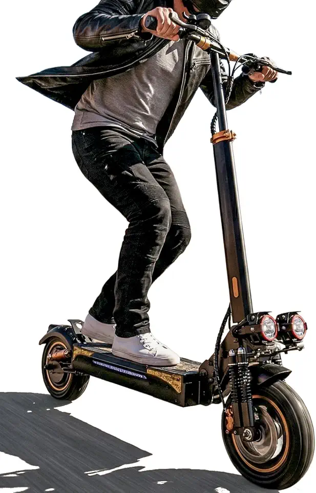 Patinete Elétrico para Adultos - Autonomia de 50 km, Velocidade de 50 km/h, Certificação UL, Pneus All-Terrain de 28 cm para Trilhas, Dupla Suspensão, Dobrável, Freios a Disco