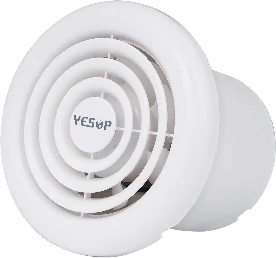 Yesop Exaustor Banheiro Silencioso 100mm 220V Branco