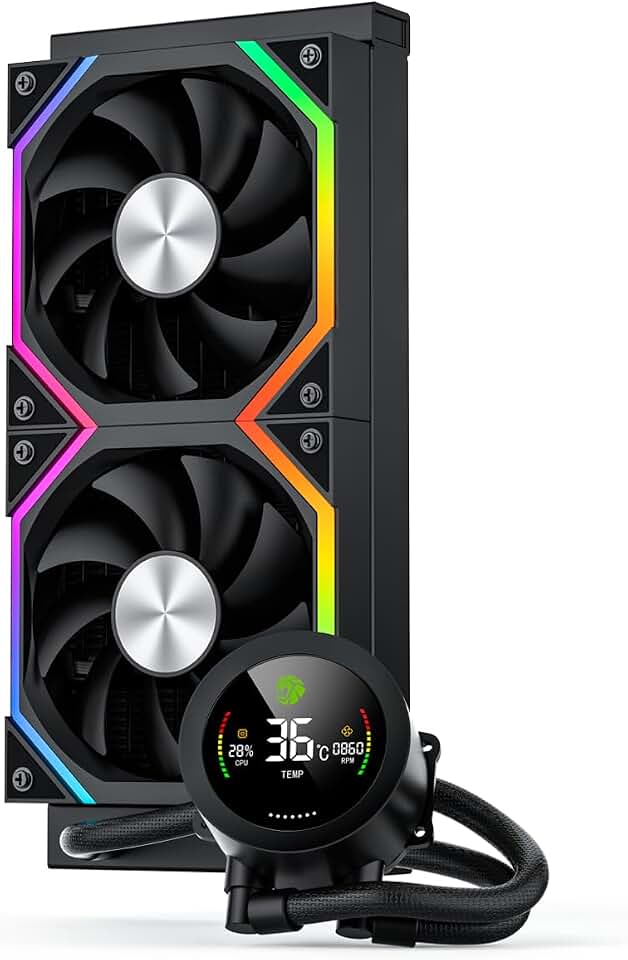 Water Cooler Digital Gamemax Ice Burg 240n2 Black