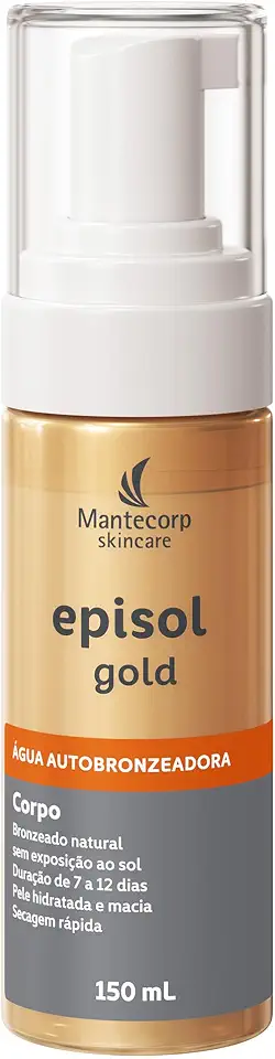 Água Autobronzeadora Episol Gold 150ml