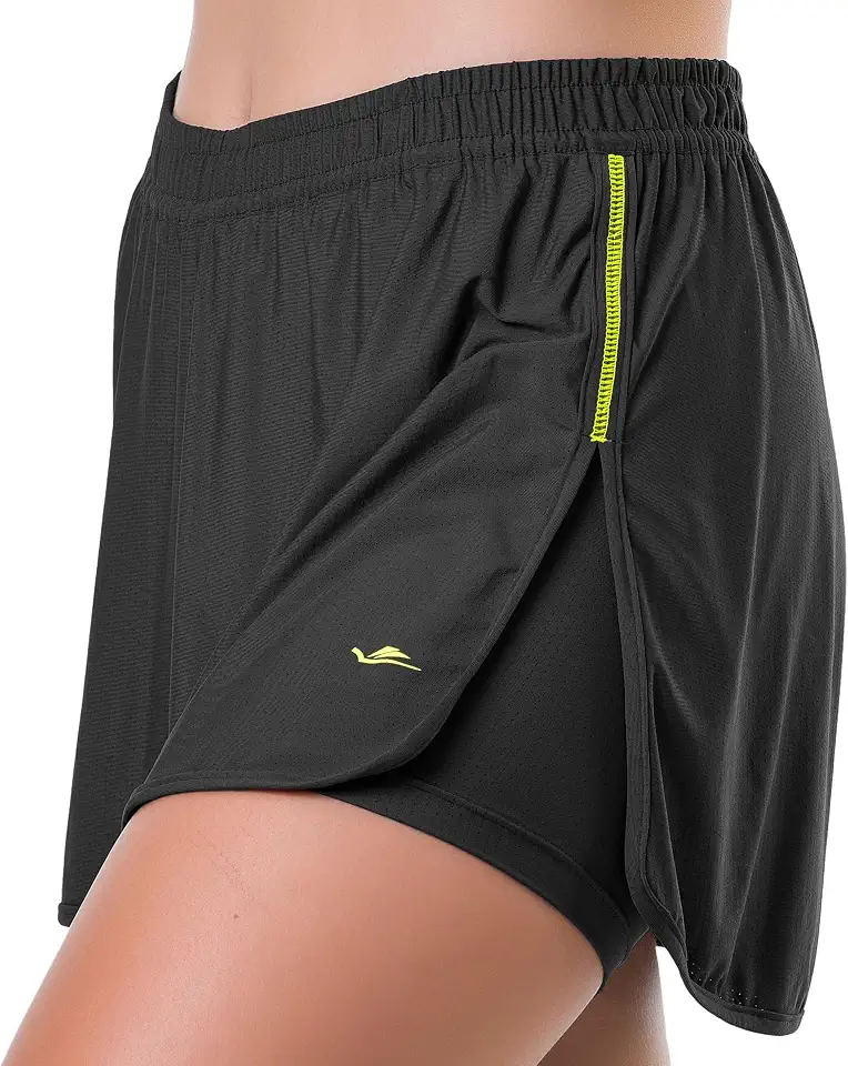 Short Saia Academia Feminino Elite Dry Fit Esportivo em Poliamida Adulto