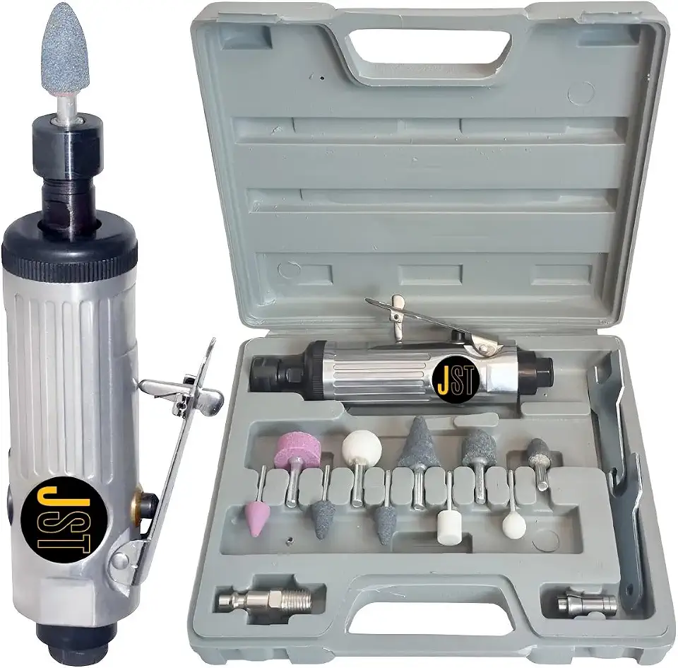 Micro Retífica Pneumática com Kit de Acessórios – JMR16 JST