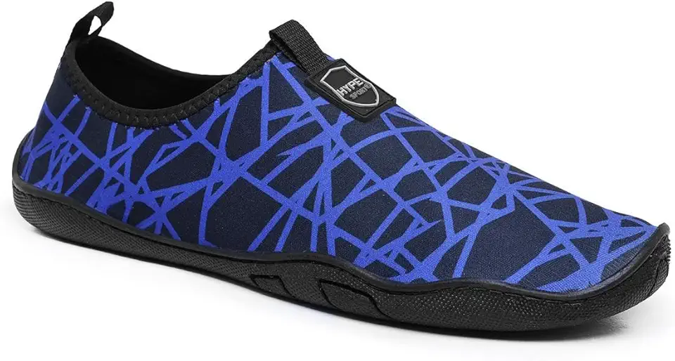 Sapatilha Aquatica Unissex Hibrida em Neoprene Hidroginastica Praia Pesca Azul