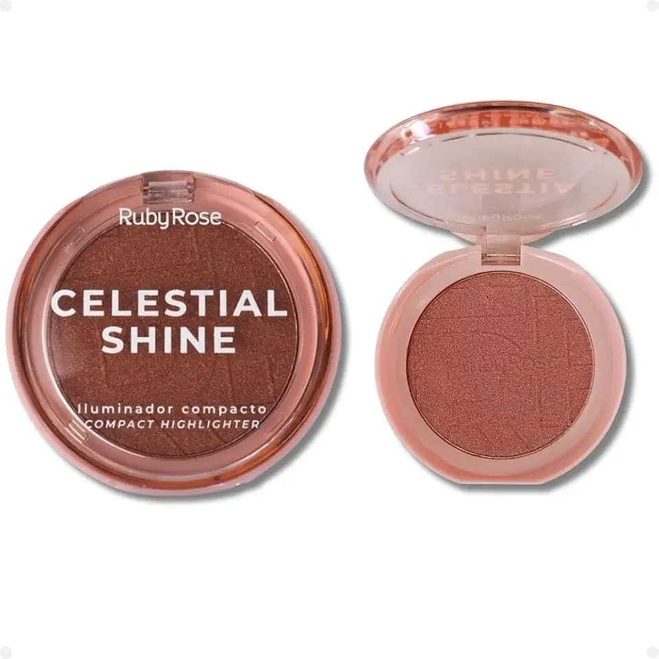 Iluminador Celestial Shine Horizon Spark Ruby Rose Hbm701-4