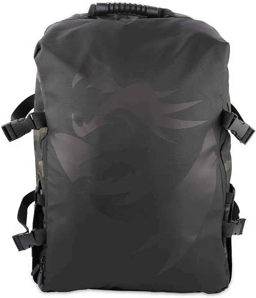 Mochila Gamer Redragon Beowulf Preto Camuflado Notebooks até 17.3” Zippers Resistentes a Água GB-96