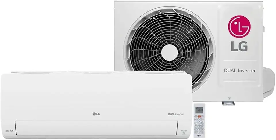 LG Ar Condicionado Split LG Dual Inverter AI Voice 9000 BTU/h Frio S3-Q09AA31F - 220 Volts