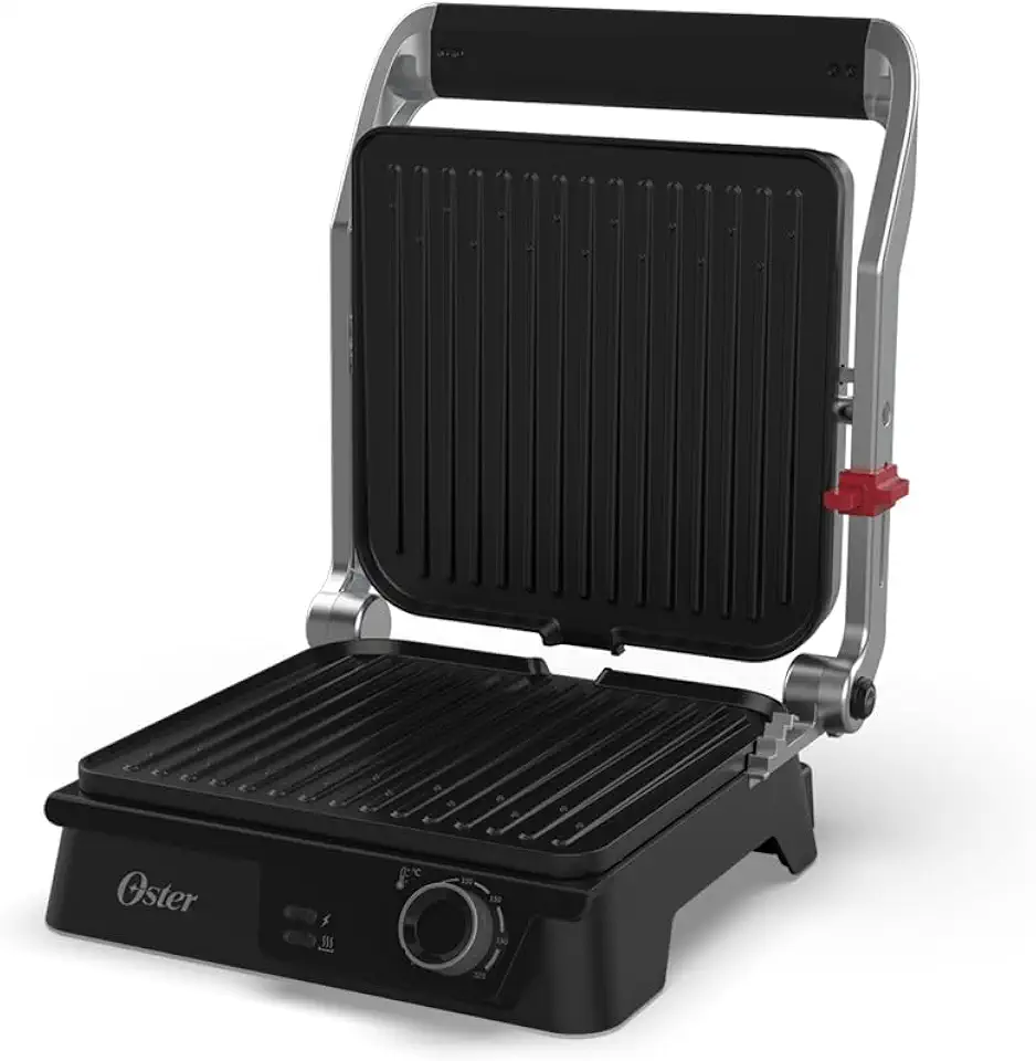 Grill Elétrico Multiuso Inox Oster 2 em 1-127V